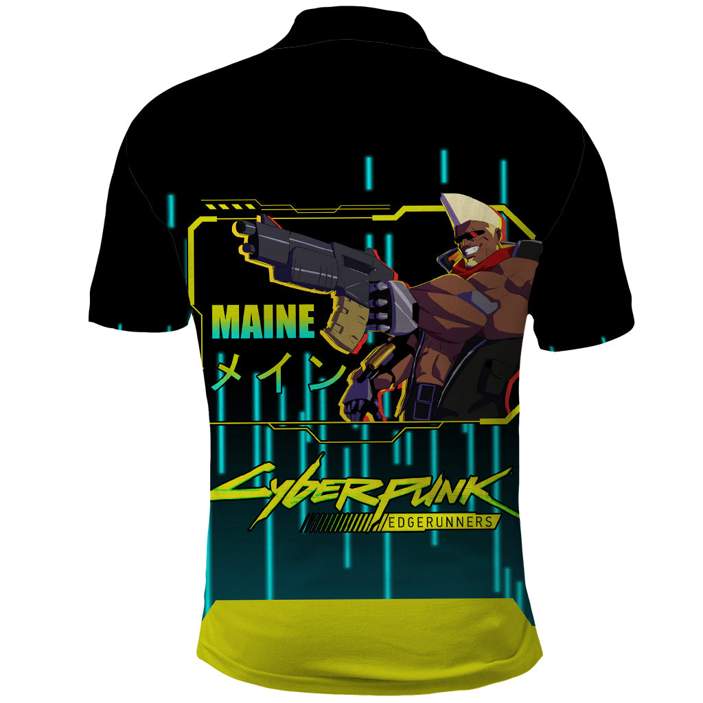 Cyberpunk Maine Polo Shirt