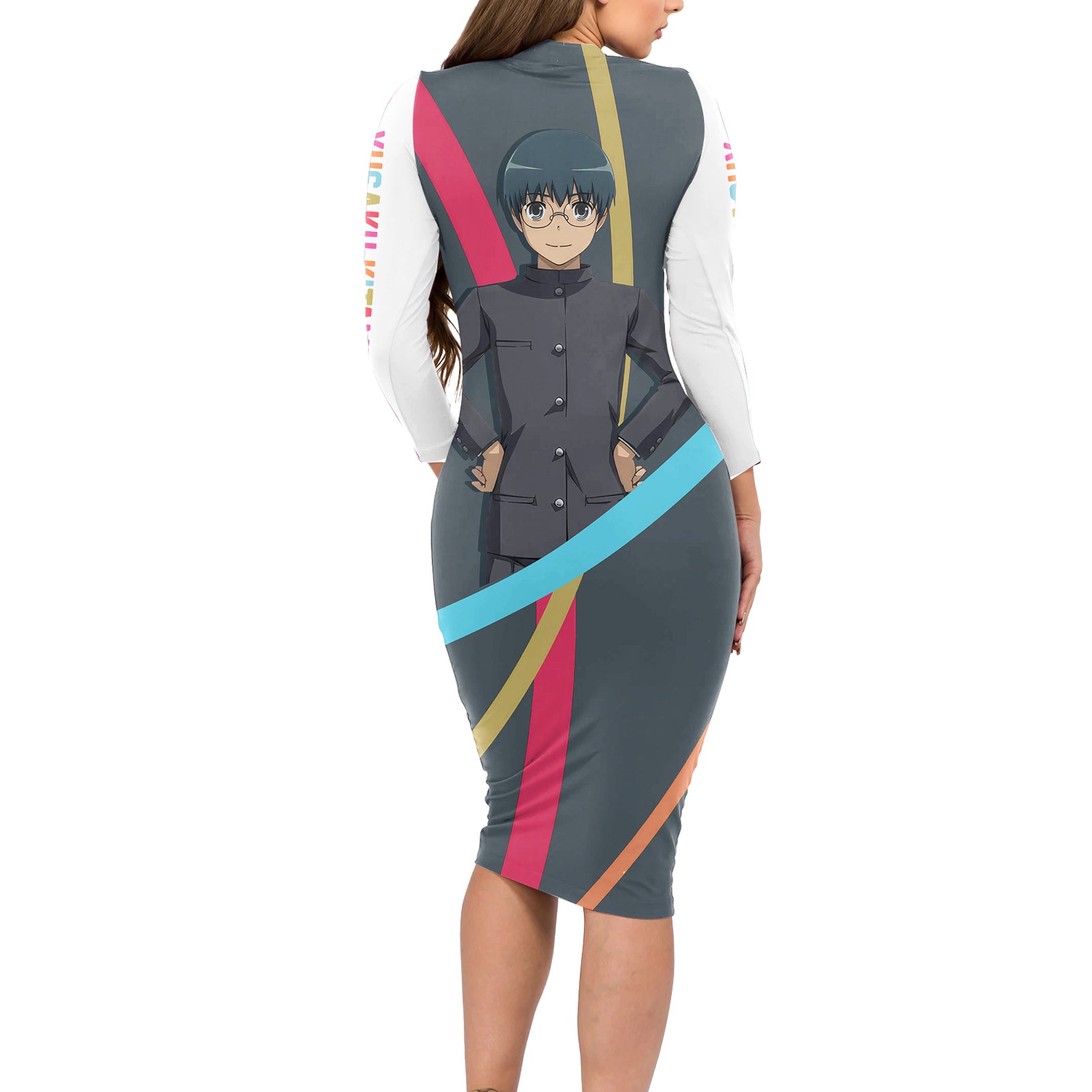 Yusaku Kitamura Long Sleeve Bodycon Dress Toradora