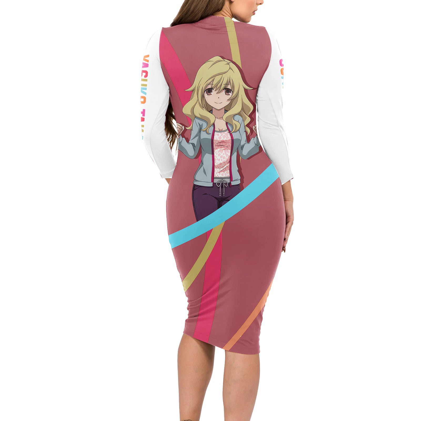 Yasuko Takasu Long Sleeve Bodycon Dress Toradora