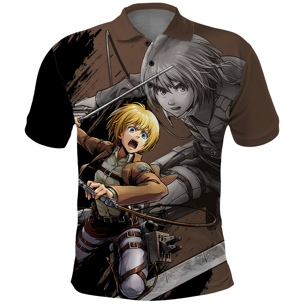 Armin Arler Polo Shirt Attack On Titan