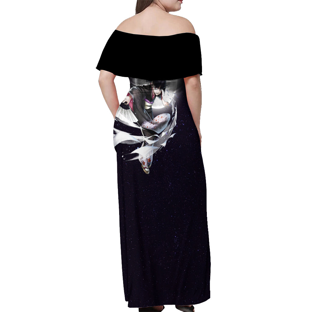 Kalluto Zoldyck Phantom Troupe Hunter X Hunter Off Shoulder Maxi Dress Anime Style