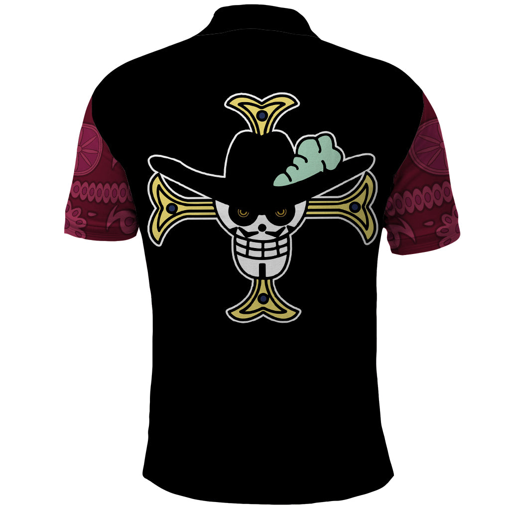 Dracule Mihawk - One Piece Anime Polo Shirt