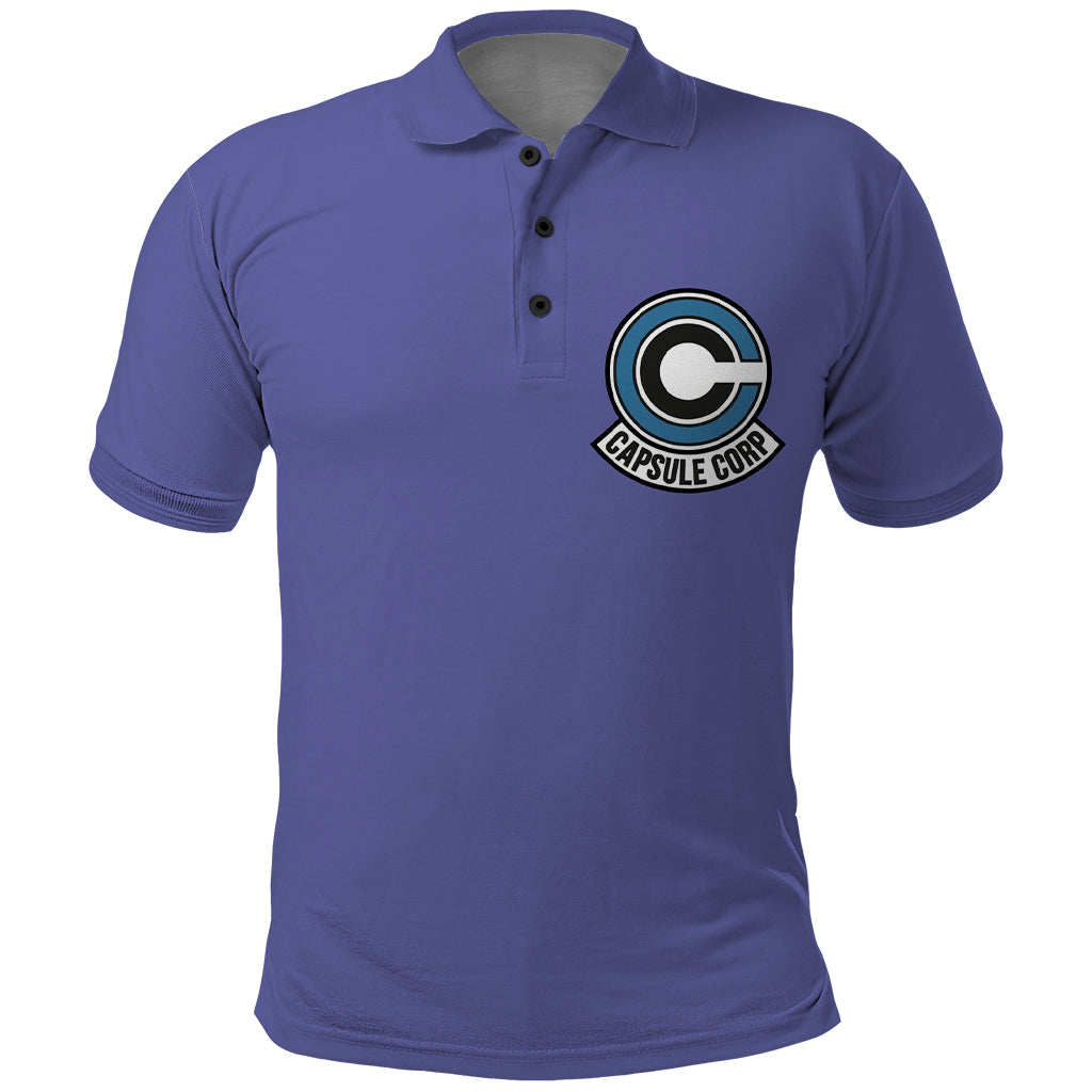 Capsule Corp - Dragon Ball Anime Polo Shirt
