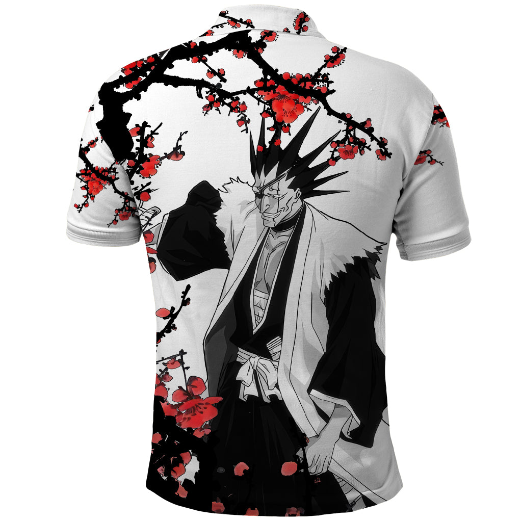 Kenpachi Zaraki Polo Shirt Anime Japan Style