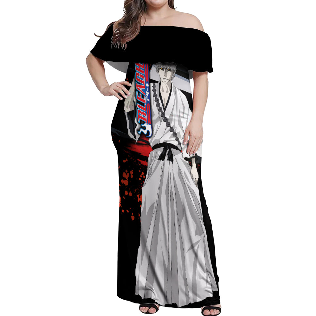 Ichigo Hollow Off Shoulder Maxi Dress Bleach