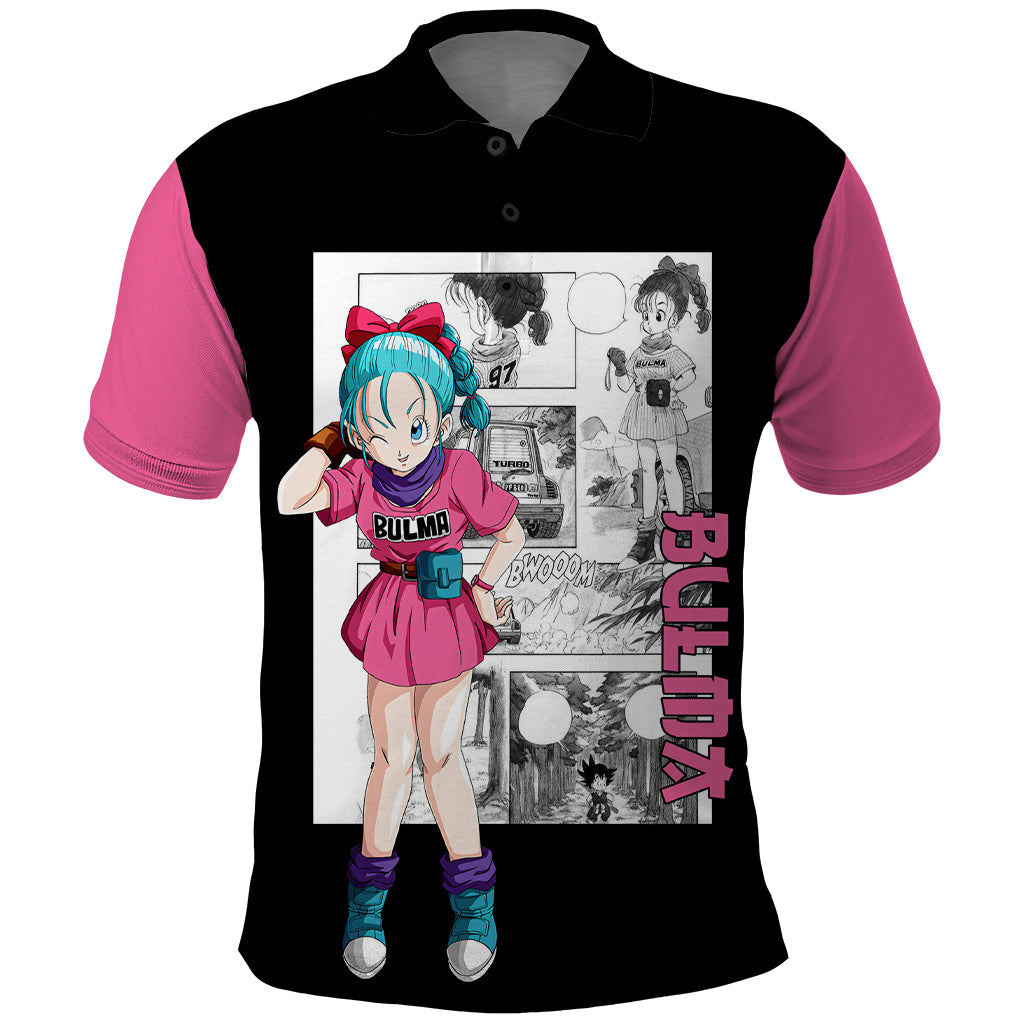 Bulma Polo Shirt Dragon Ball