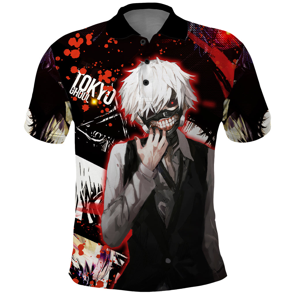 Ken Kaneki Polo Shirt Tokyo Ghoul TS04