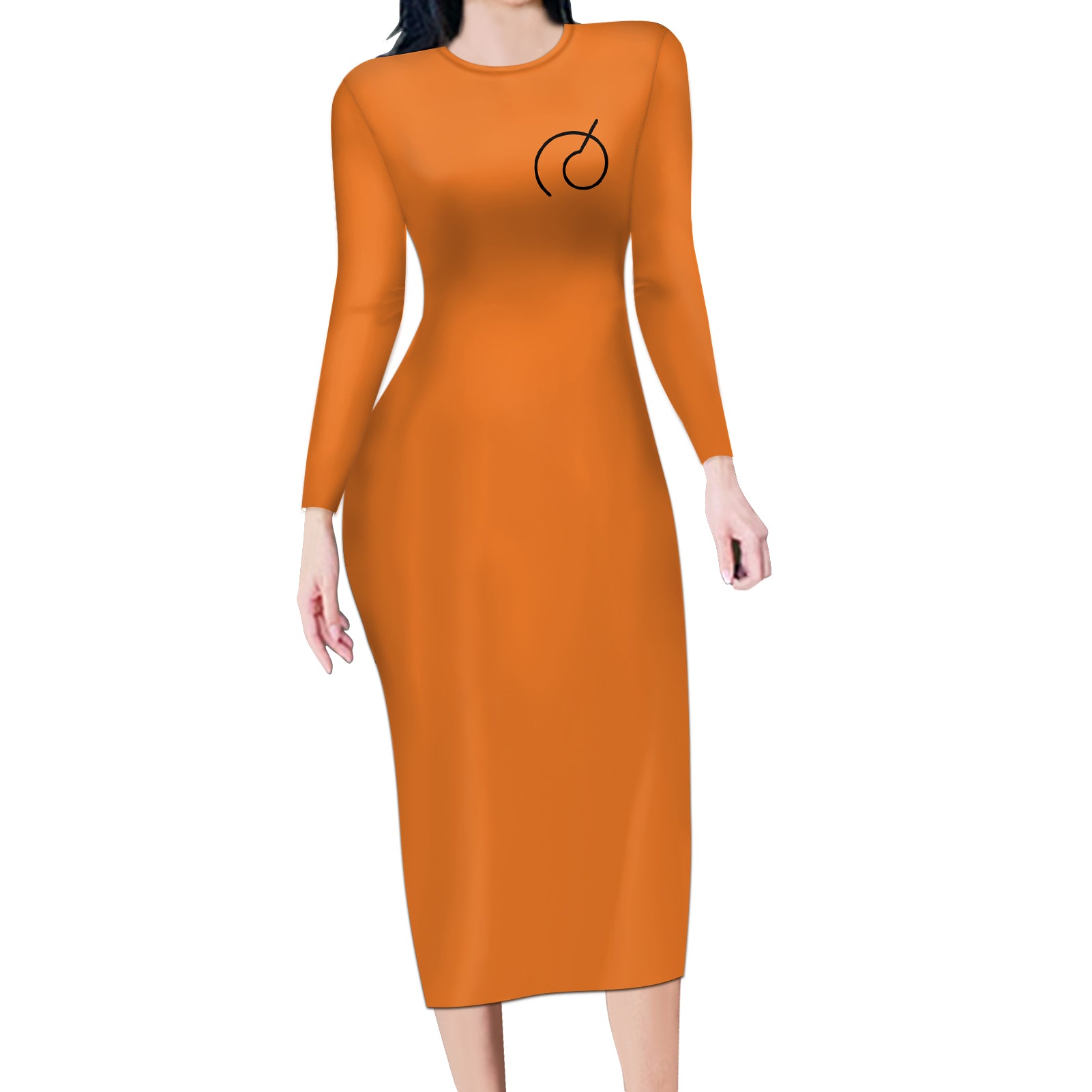 Goku Whis Long Sleeve Bodycon Dress Dragon Ball