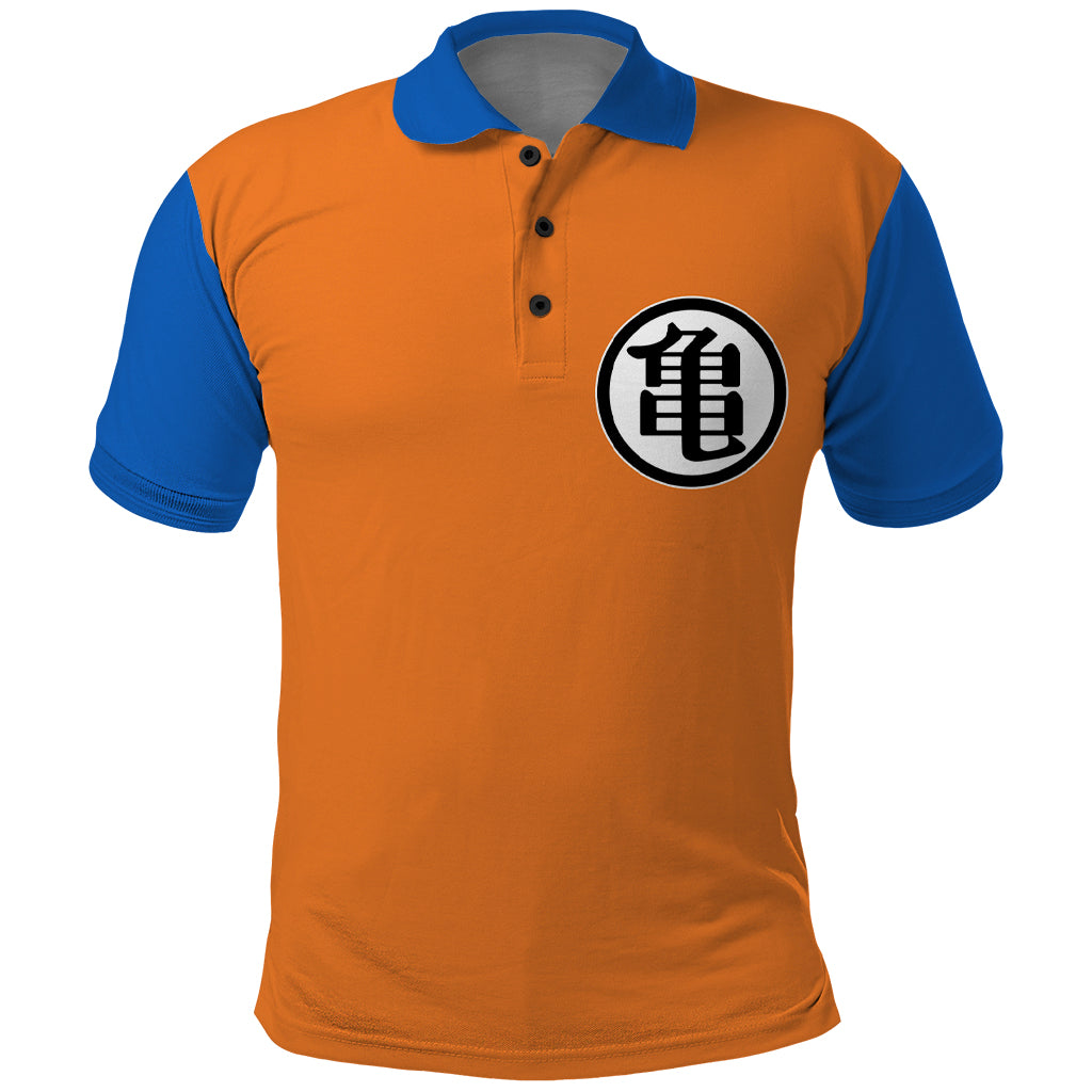 Goku Turtle Hermit Polo Shirt Dragon Ball