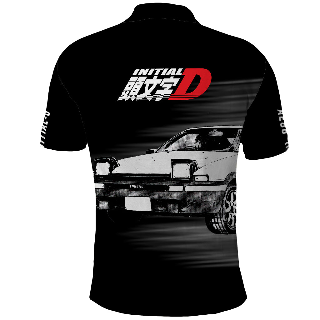 Fujiwara Tofu AE86 Polo Shirt