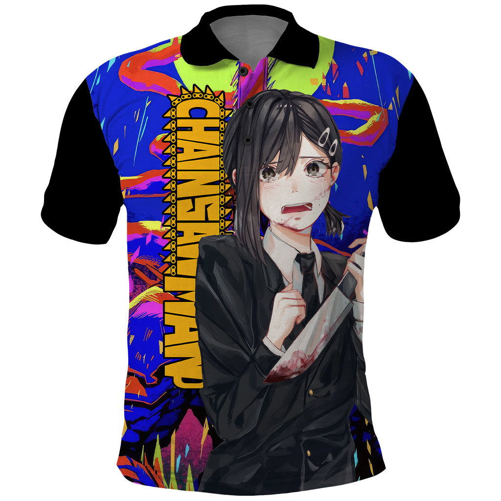 Kobeni Higashiyama Polo Shirt Chainsaw Man