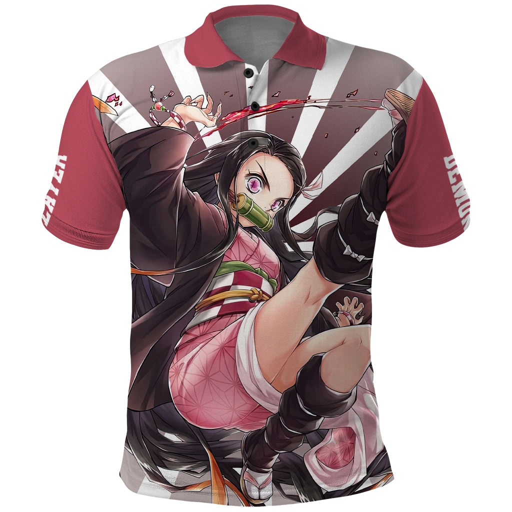 Nezuko Kamado Polo Shirt