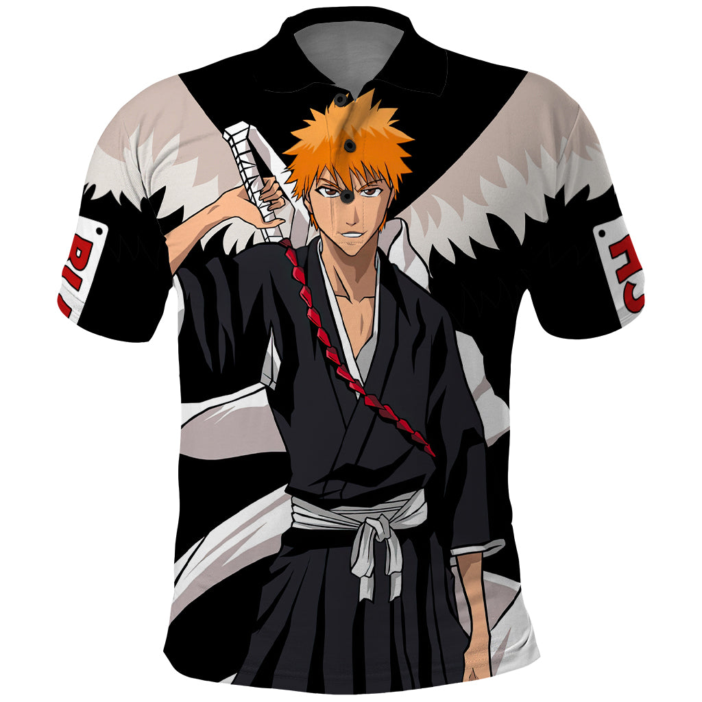Ichigo Kurosaki - BL Jacket Style Polo Shirt
