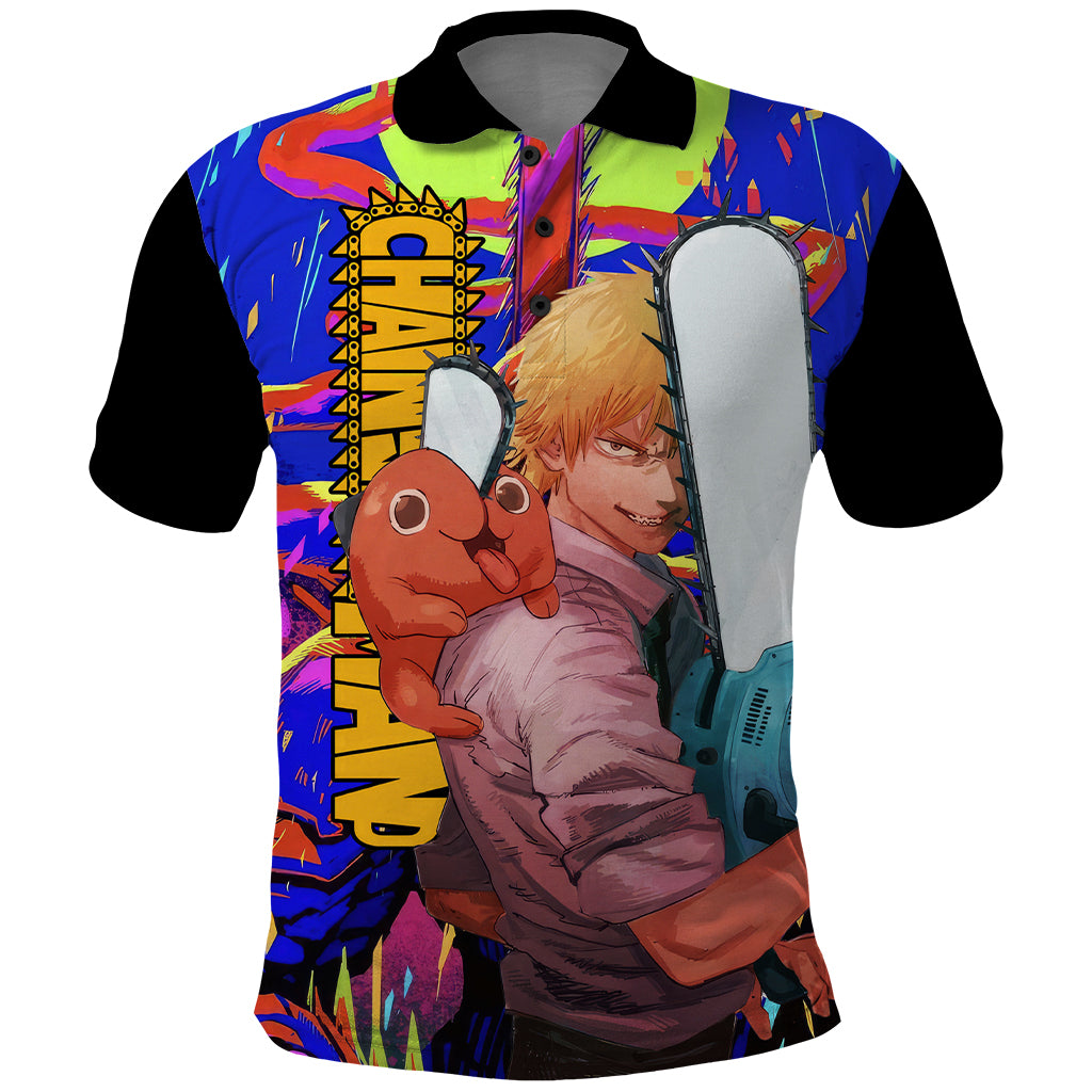Denji Polo Shirt Chainsaw Man