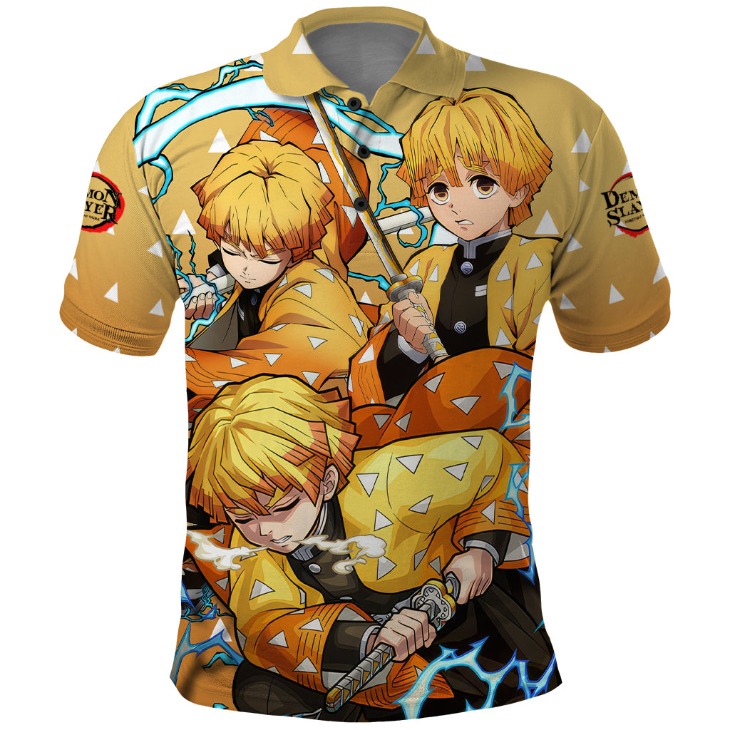 Zenitsu Polo Shirt Demon Slayer