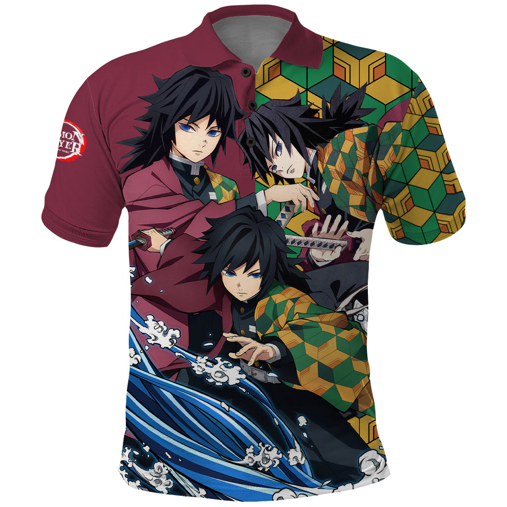 Giyu Polo Shirt Demon Slayer