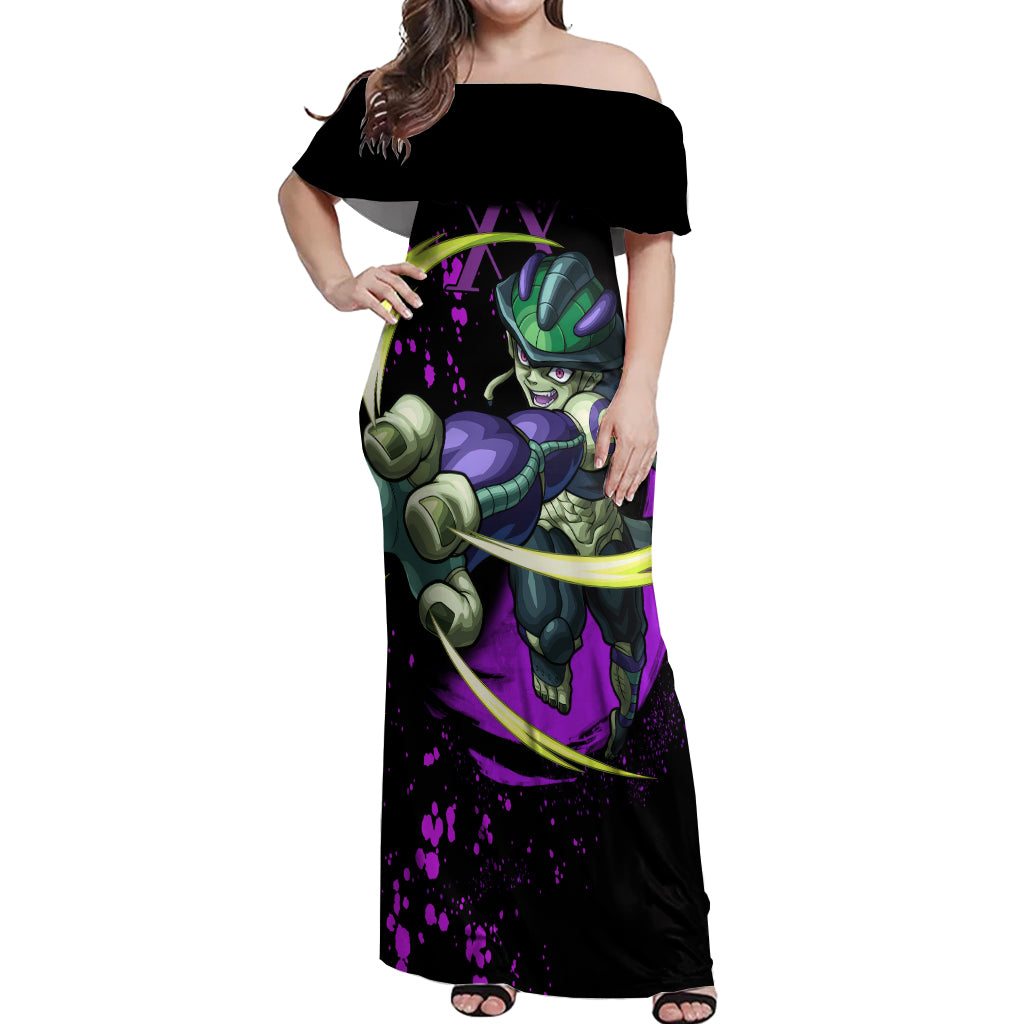Meruem Off Shoulder Maxi Dress Hunter X Hunter