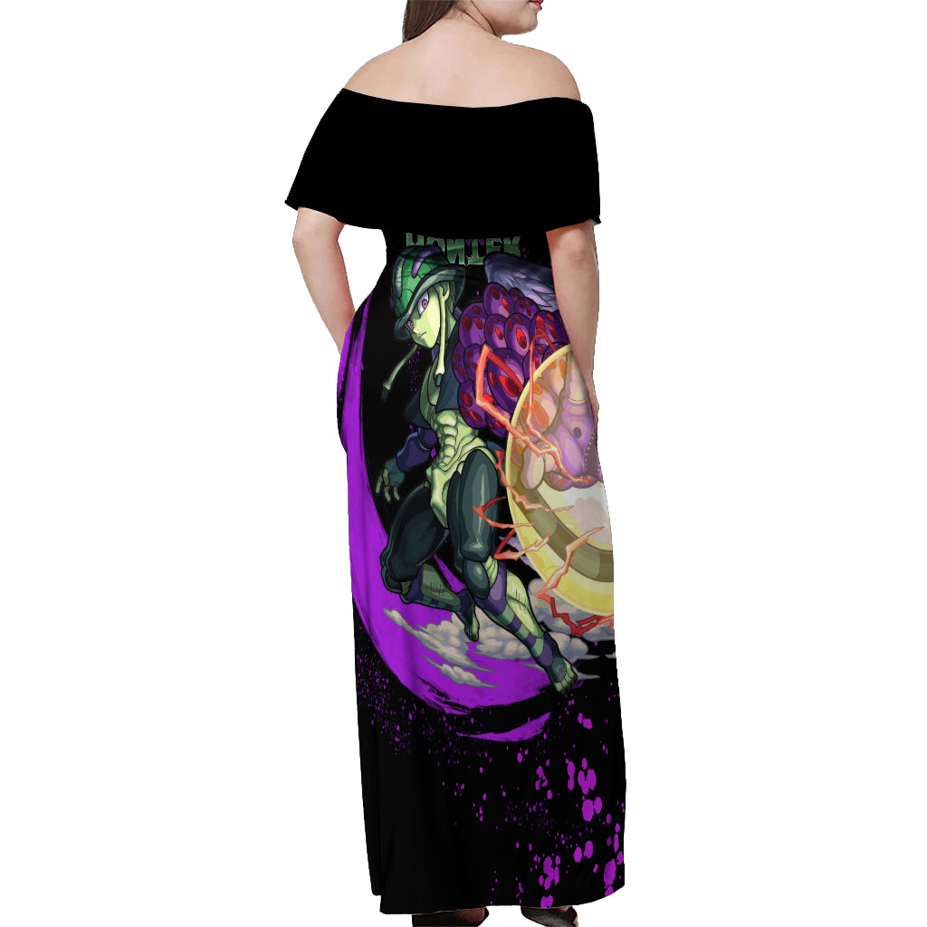 Meruem Off Shoulder Maxi Dress Hunter X Hunter