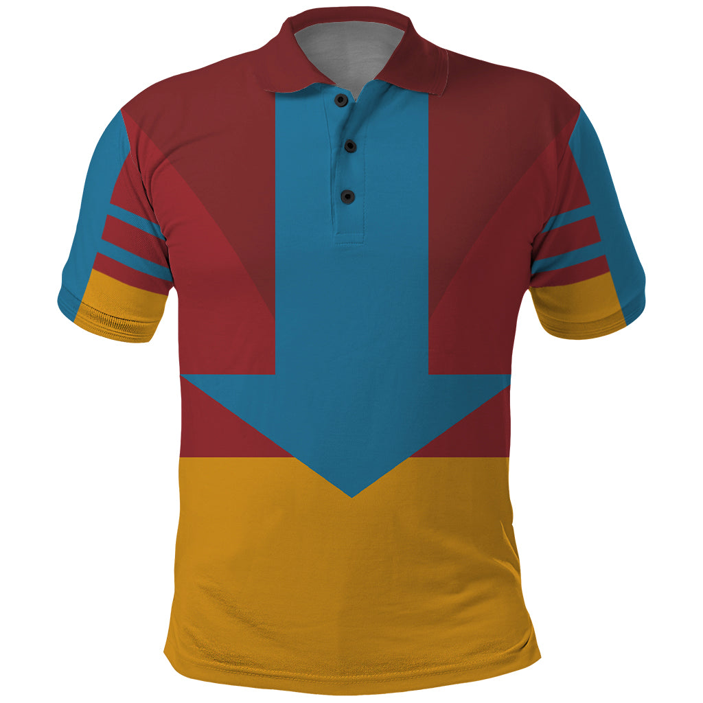 Avatar Aang Airbending Polo Shirt