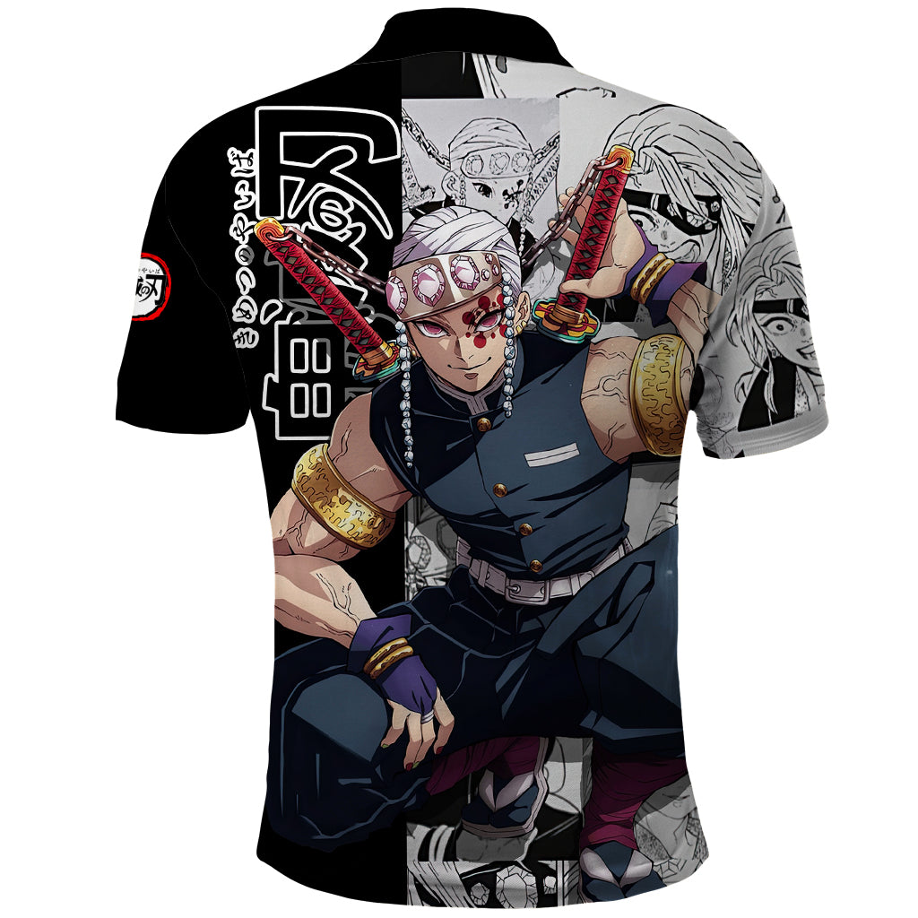 Tengen Uzui - Manga Style Polo Shirt