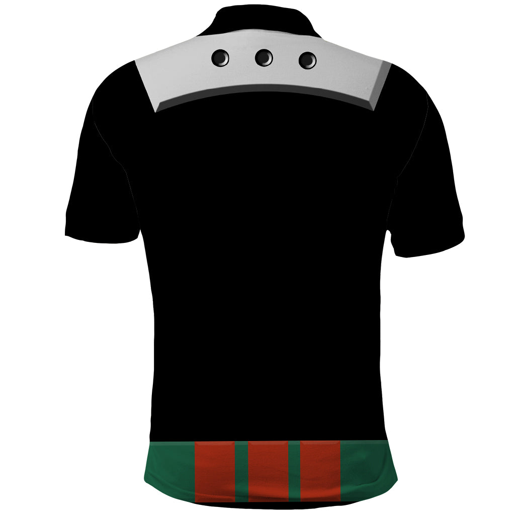 Katsuki Bakugo Uniform - Hero Anime Polo Shirt