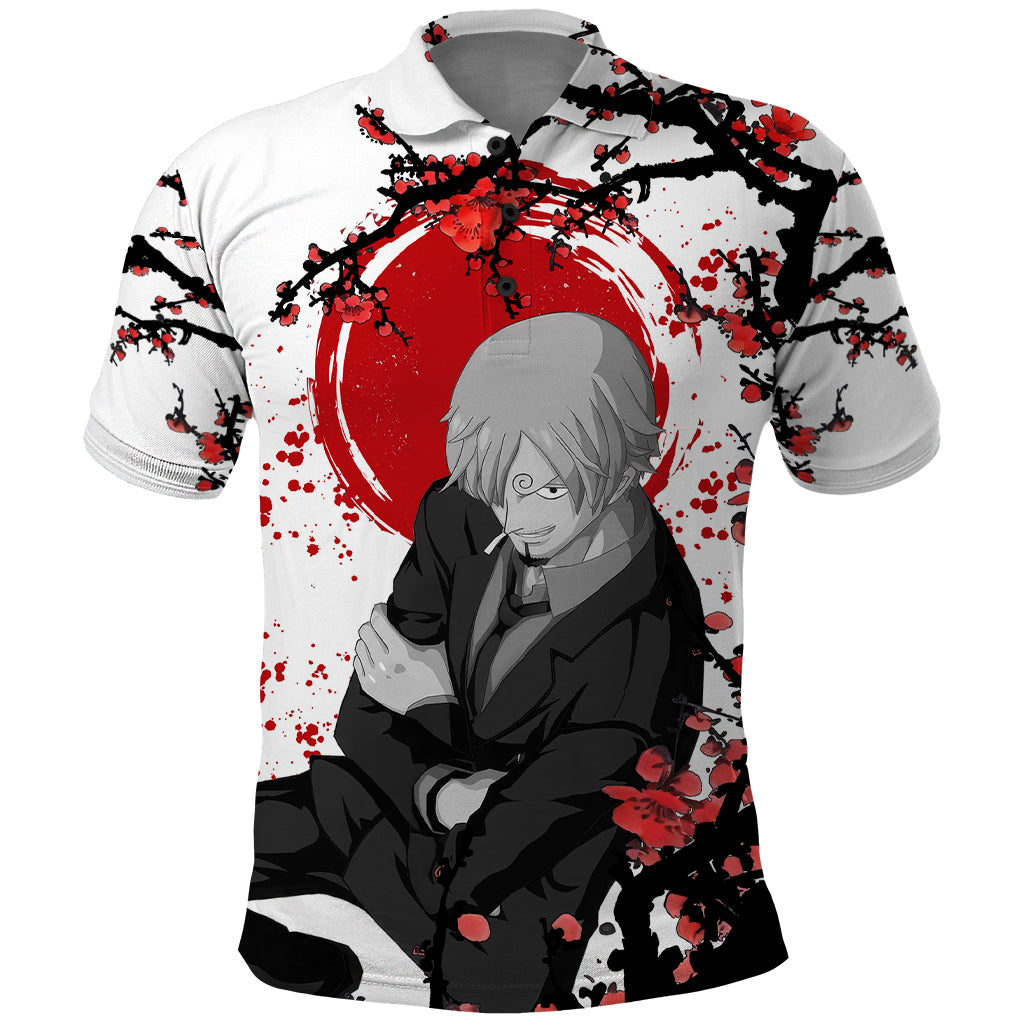 Vinsmoke Sanji One Piece Japan Style Anime Polo Shirt