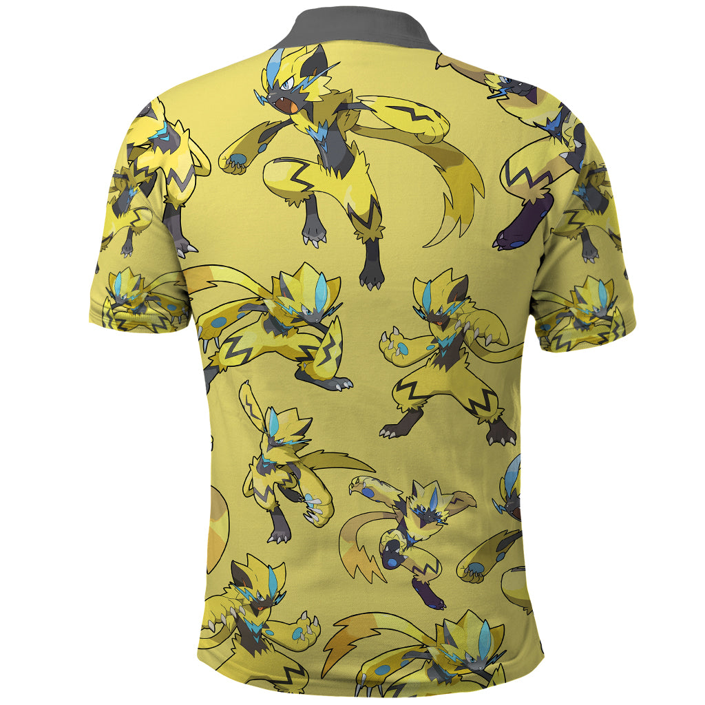 Zeraora Pattern Style Polo Shirt