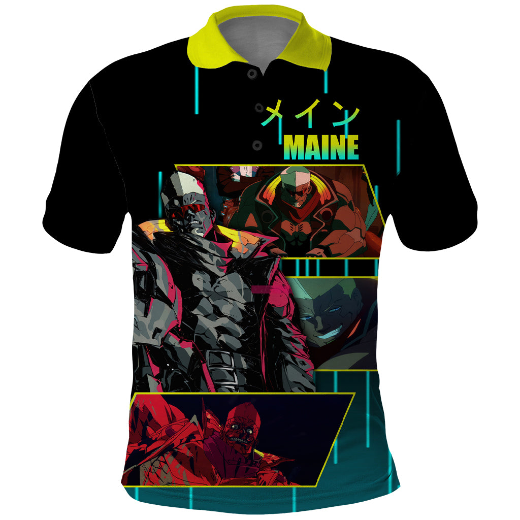 Cyberpunk Maine Polo Shirt