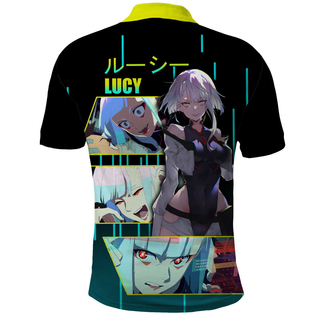 Cyberpunk Lucy Polo Shirt