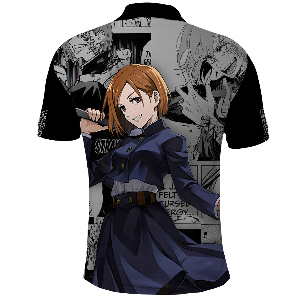 Nobara Kugisaki - Manga Great Style Polo Shirt