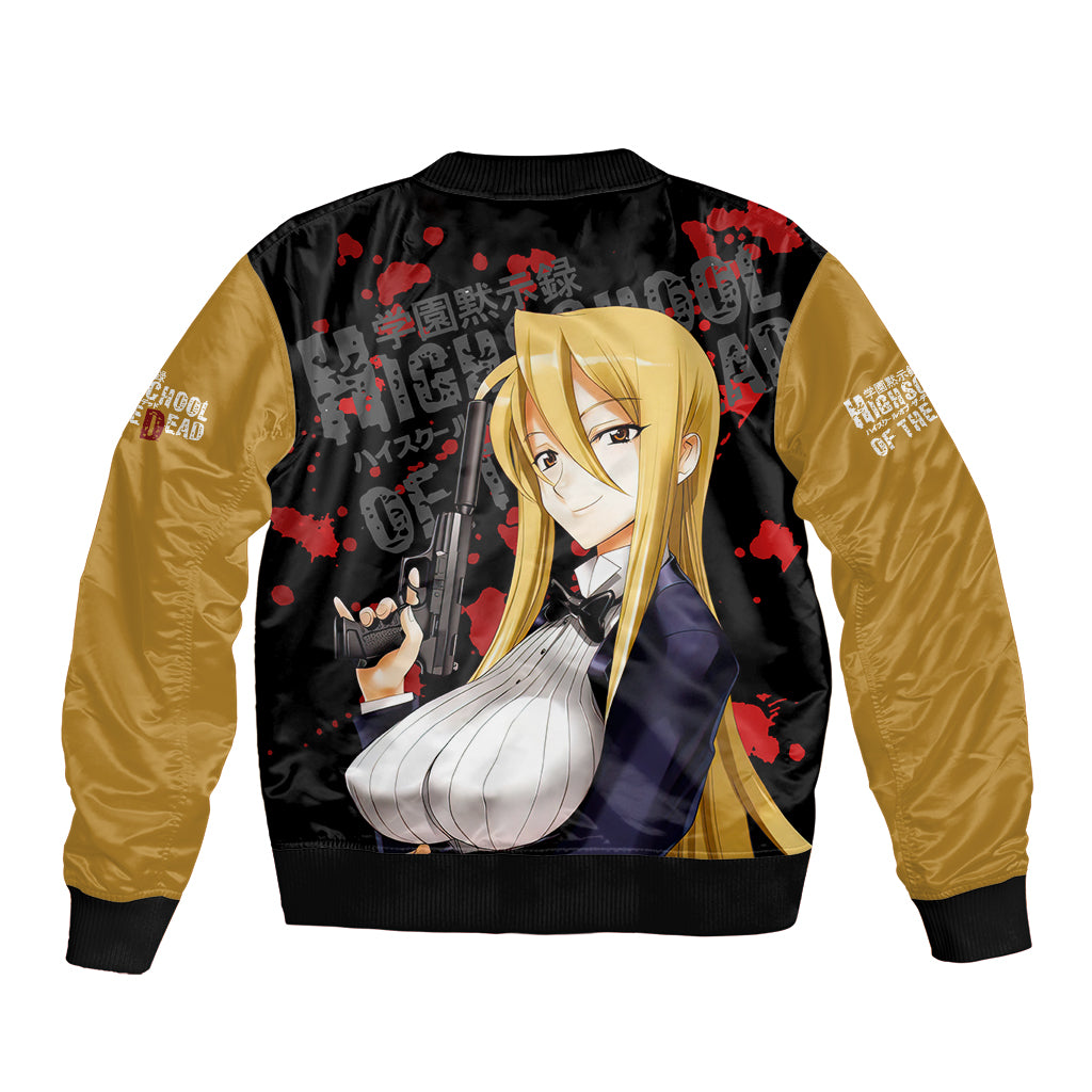 Shizuka Marikawa Bomber Jacket Highschool Of Dead