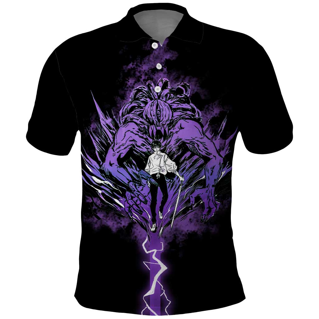 Jujutsu Kaisen Anime Polo Shirt Yuta Okkotsu & Rika TS07