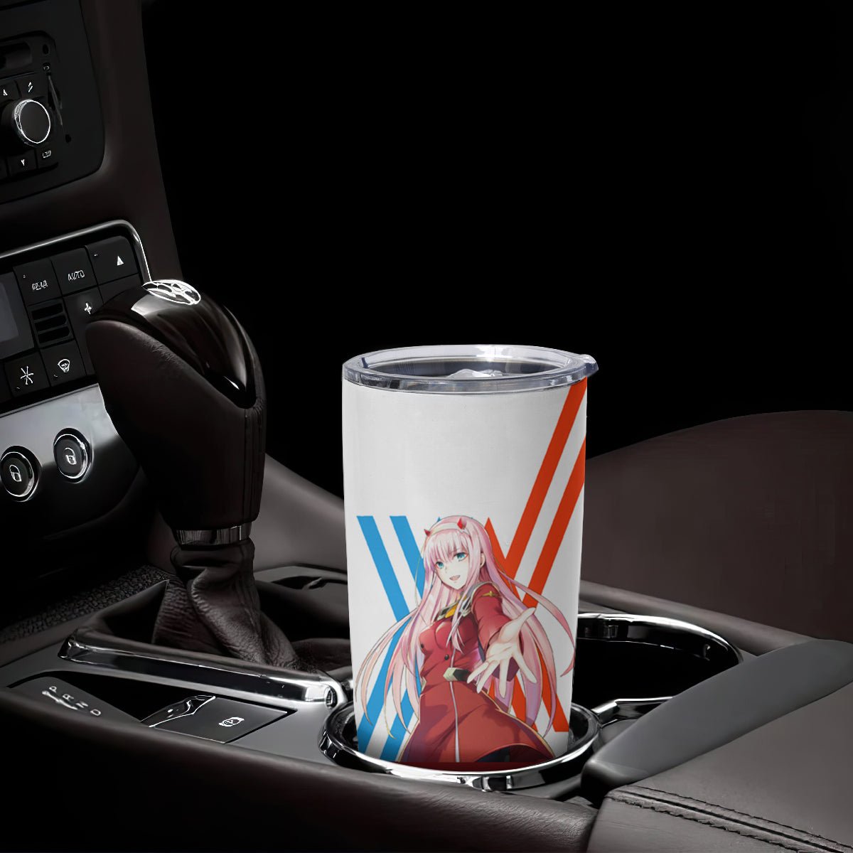 002 Zero Two Strelitzia Tumbler Cup Anime Style TS04 - The Mazicc - 20oz - Multicolor -