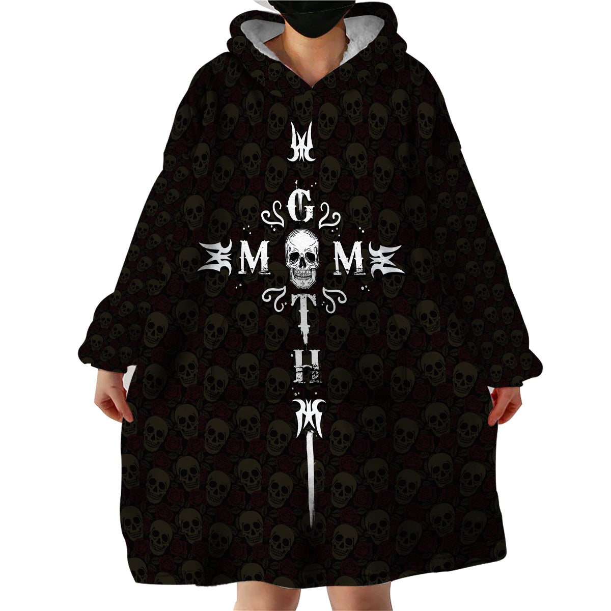 mothers-day-goth-mom-rose-skull-style-wearable-blanket-hoodie