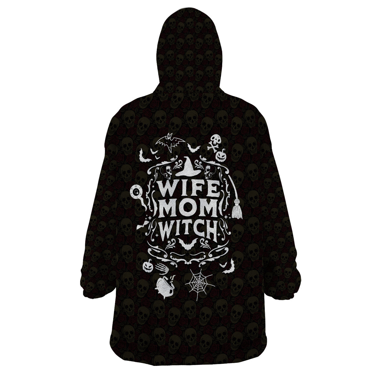 mothers-day-goth-mom-rose-skull-style-wearable-blanket-hoodie