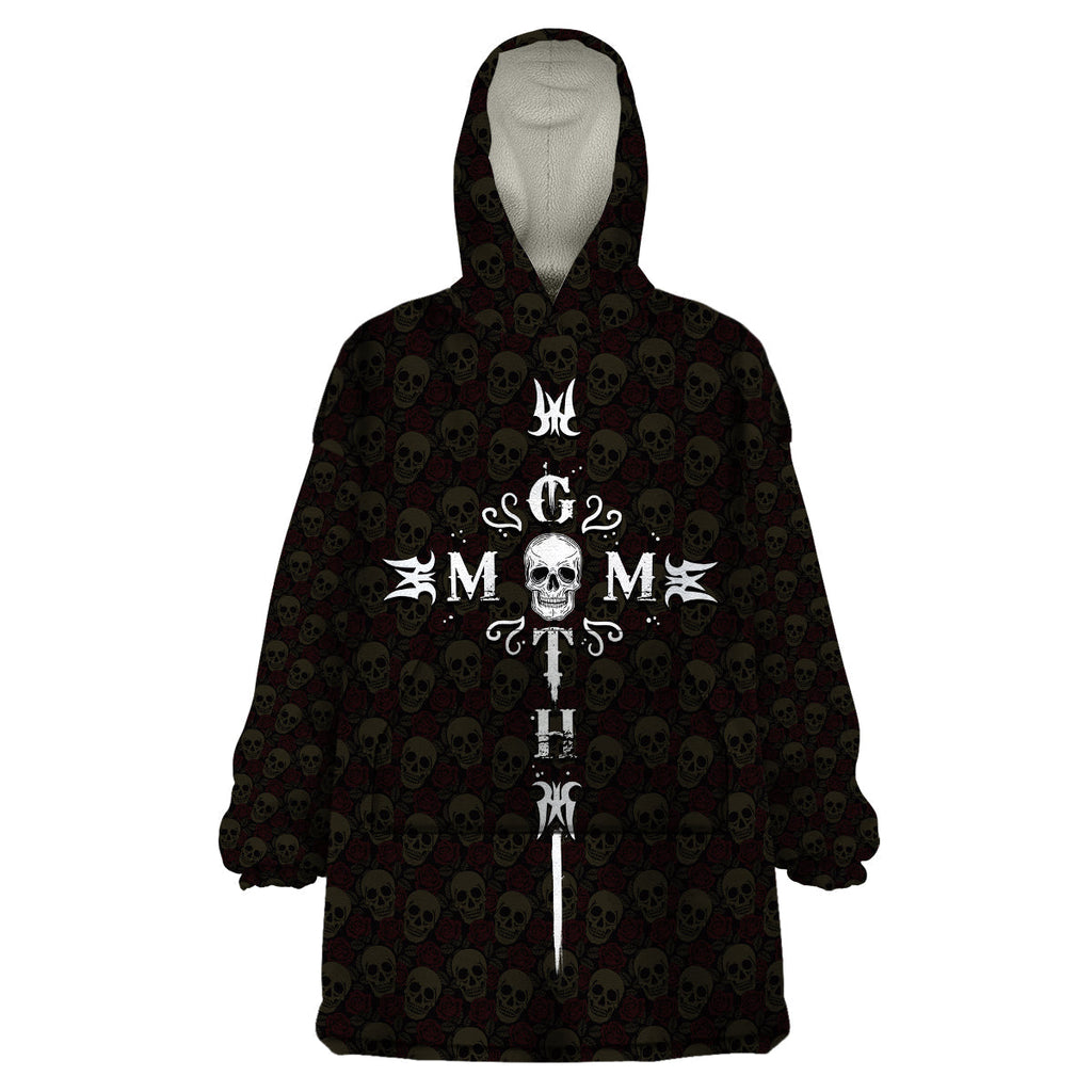 mothers-day-goth-mom-rose-skull-style-wearable-blanket-hoodie