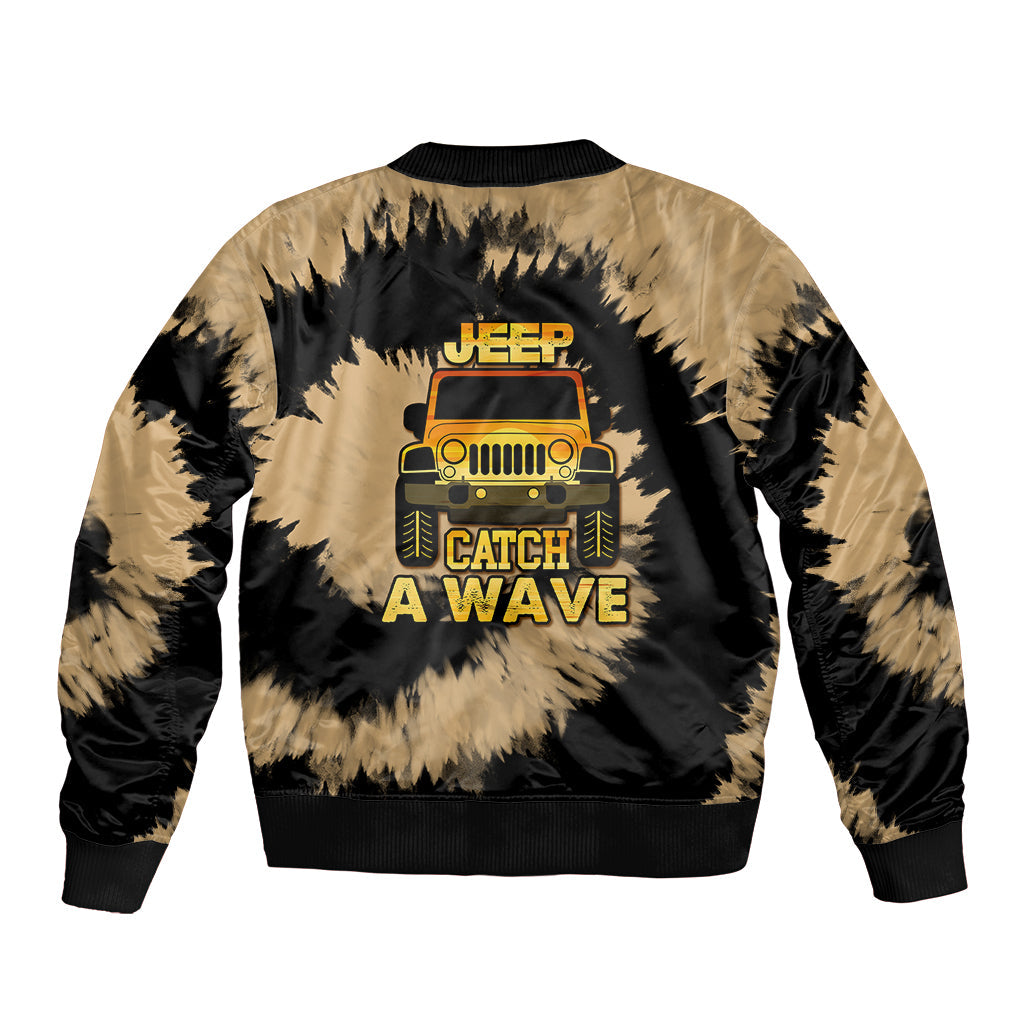 jeep-pineapple-bleach-tie-dye-style-catch-a-wave-bomber-jacket