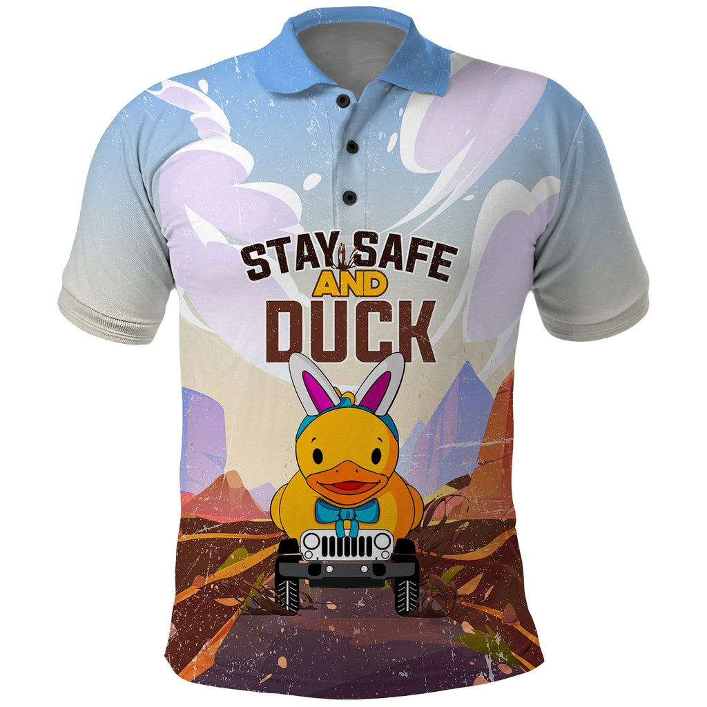 duck-duck-jeep-easter-stay-safe-and-duck-polo-shirt