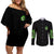 9 Of 10 Voices In My Head Fire Skull Couples Matching Off Shoulder Short Dress and Long Sleeve Button Shirt TS04 - The Mazicc - S - S - Multicolor