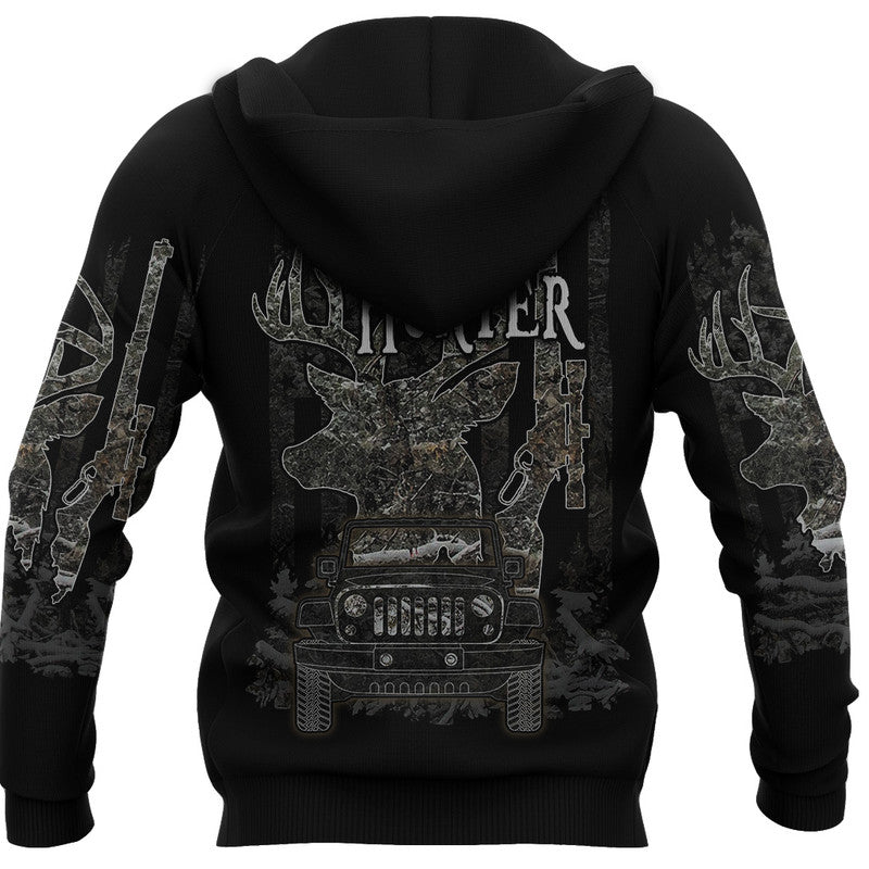 hunting-jeep-wrangler-hoodie-deer-hunter-no1