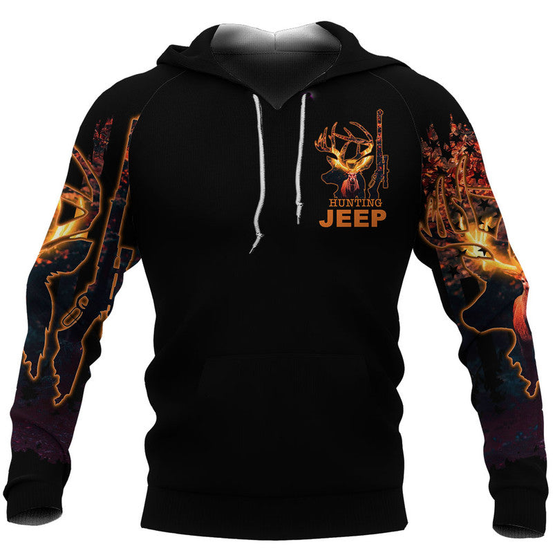 hunting-jeep-wrangler-hoodie-deer-hunter-no3