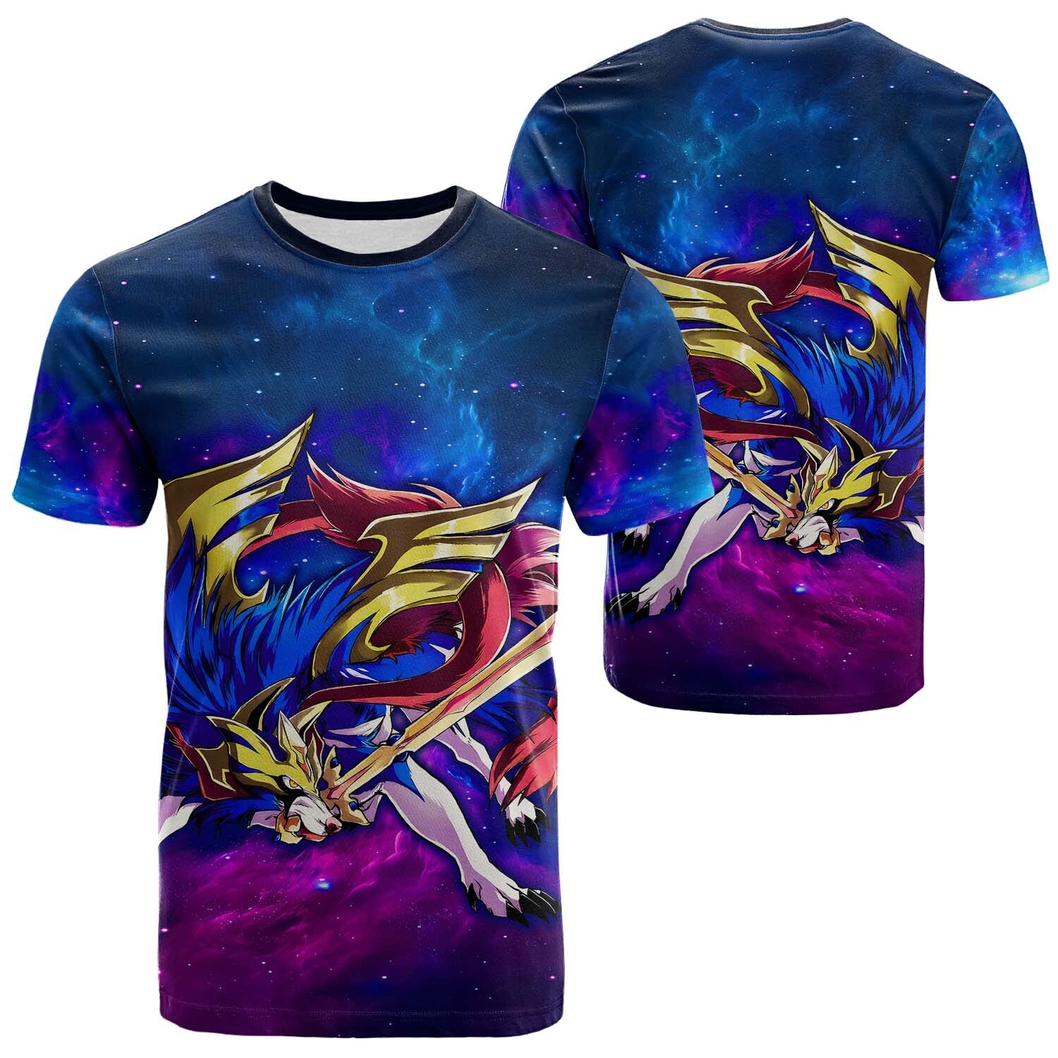 Zacian - Pokemon T-Shirt Anime Style Ver02