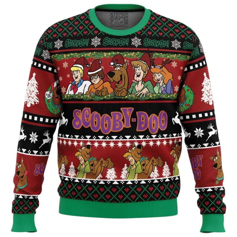 Mystery Inc Christmas Scooby-Doo Ugly Christmas Sweater