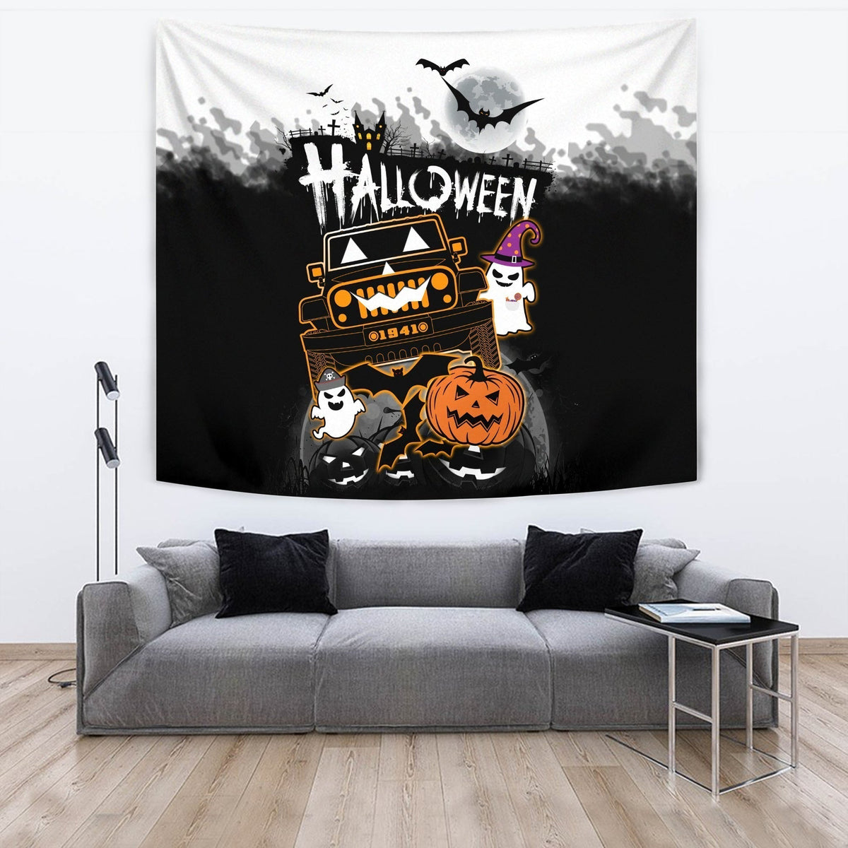 jeep-1941-tapestry-halloween-pumpkin-ghost-ver02