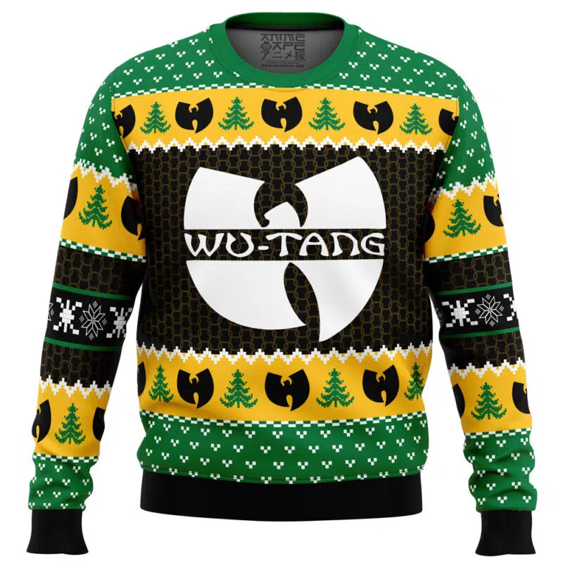 Yah It’s Christmas Time Yo Wu Tang Clan Ugly Christmas Sweater