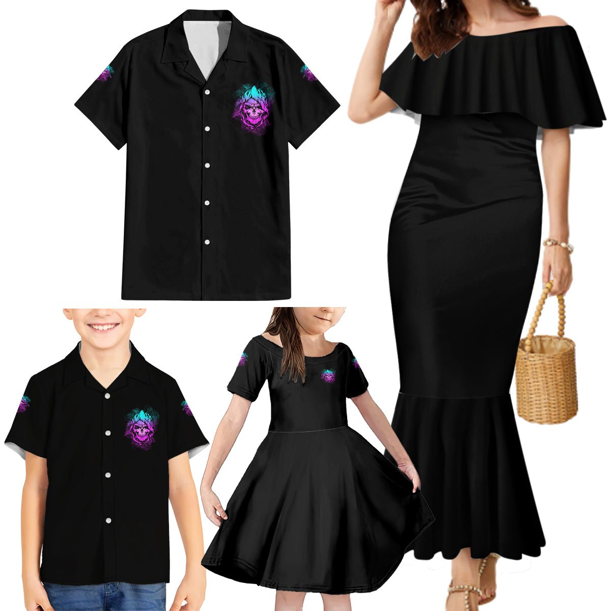 A Good Place To Put Your Opinions Family Matching Mermaid Dress and Hawaiian Shirt TS04 - The Mazicc - Dad's Shirt - Short Sleeve - S - Multicolor
