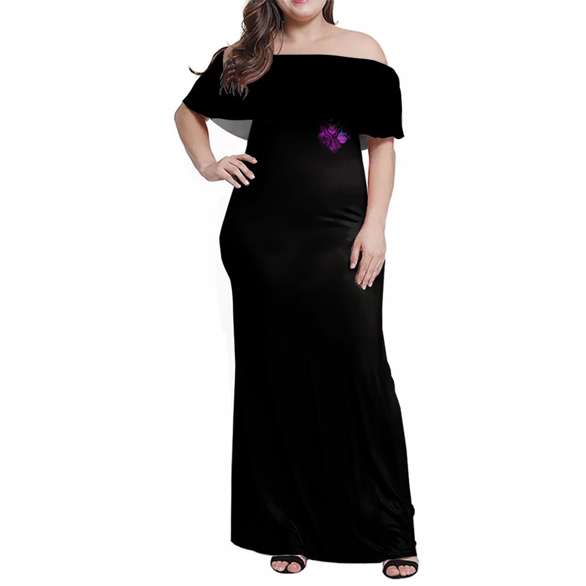 A Good Place To Put Your Opinions Family Matching Off Shoulder Maxi Dress and Hawaiian Shirt TS04 - The Mazicc - Mom's Dress - S - Multicolor