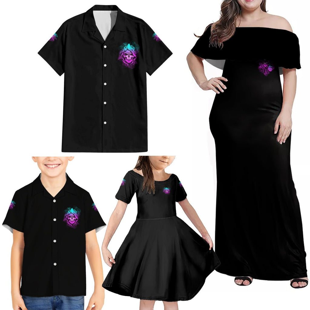 A Good Place To Put Your Opinions Family Matching Off Shoulder Maxi Dress and Hawaiian Shirt TS04 - The Mazicc - Dad's Shirt - Short Sleeve - S - Multicolor