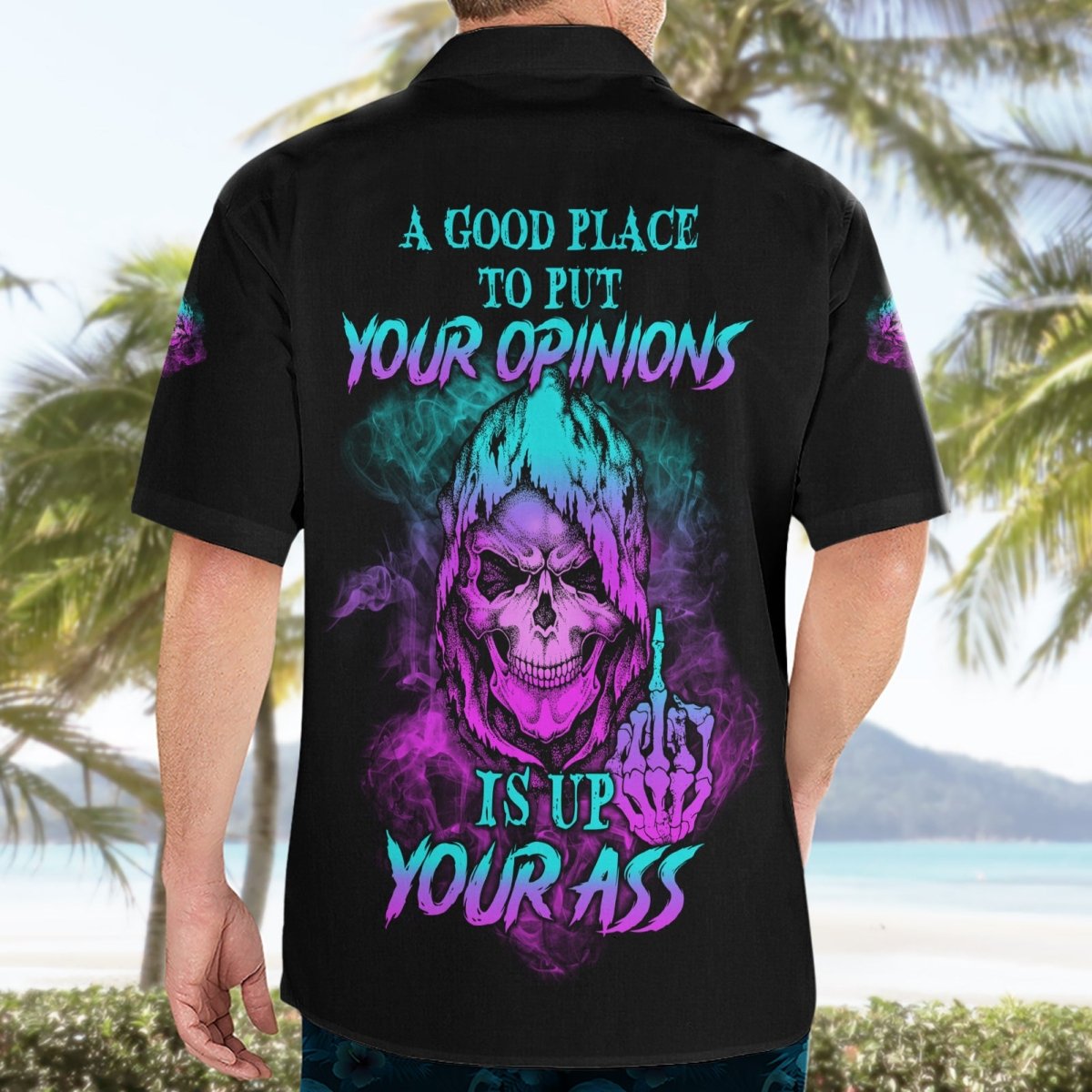 A Good Place To Put Your Opinions Hawaiian Shirt TS04 - The Mazicc - Adult - S - Multicolor