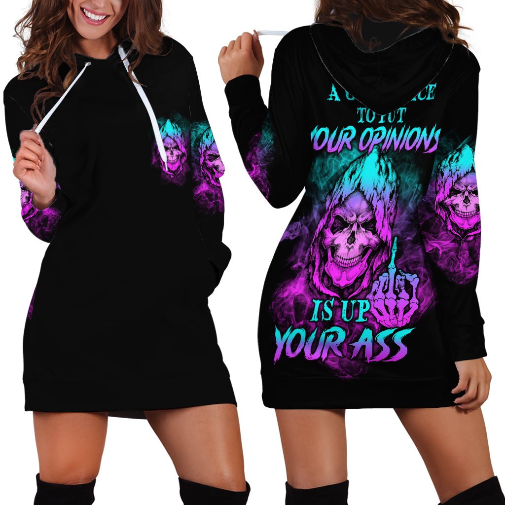 A Good Place To Put Your Opinions Hoodie Dress TS04 - The Mazicc - XS - Multicolor -